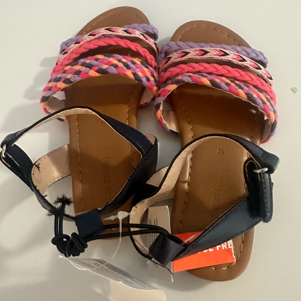 Colorful Braided Sandals